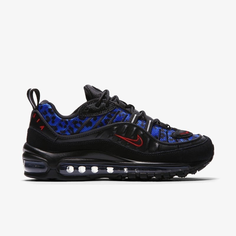 Air max 98 black and blue on sale